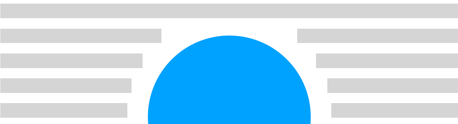 Flowing text around both sides of a shape – not yet that easy in CSS